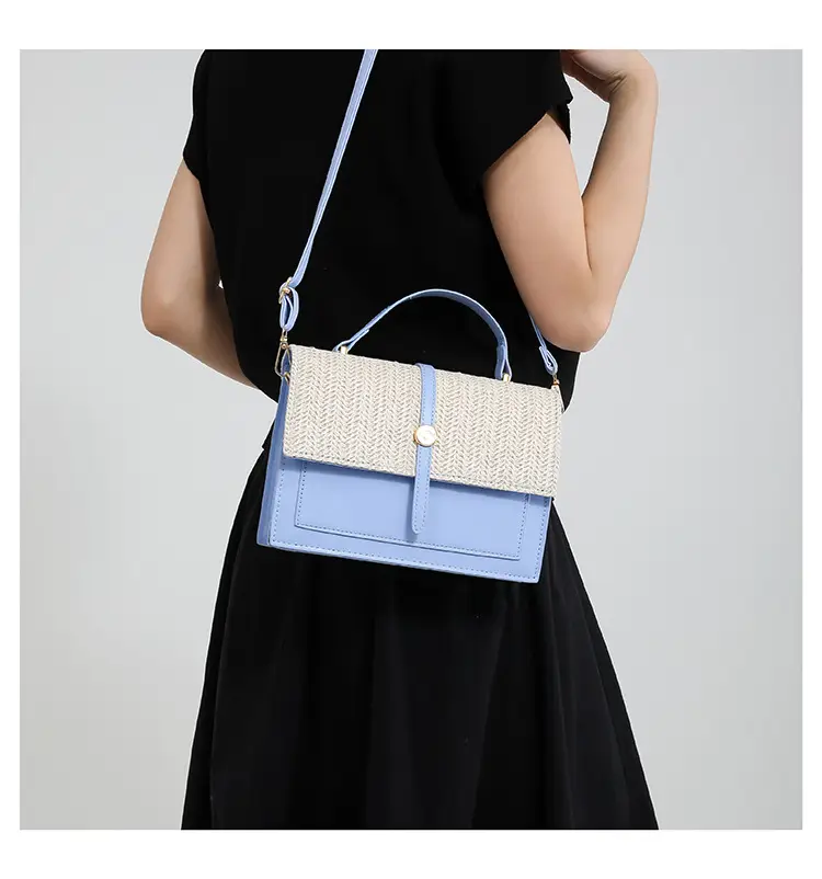 Women's Knitted Crossbody Bag Orange 2024 — feature 21