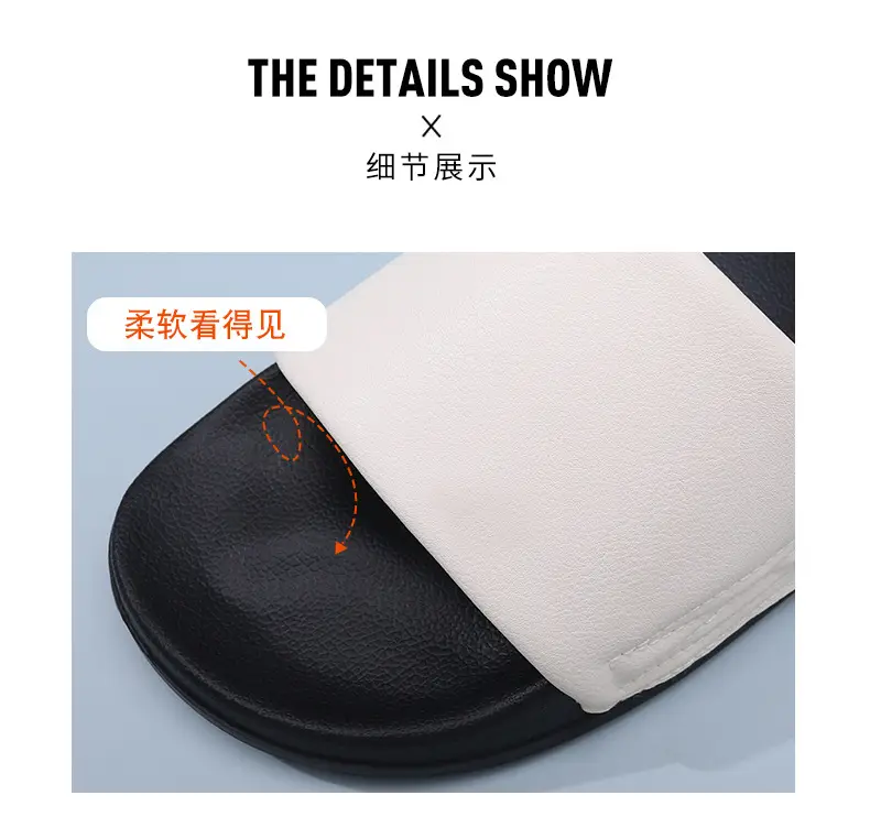 Men's Slippers Wear High-grade Non-slip Deodorant Summer Thick Bottom Slides Indoor Lightweight Non-abrasive Sandals for Women — feature 12