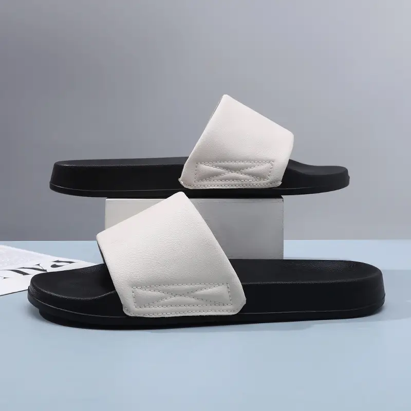 Men's Slippers Wear High-grade Non-slip Deodorant Summer Thick Bottom Slides Indoor Lightweight Non-abrasive Sandals for Women - Image 3