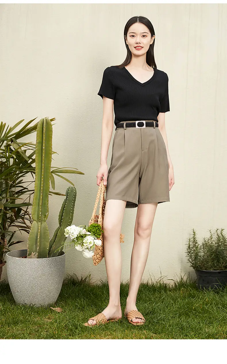 Women's Leather Belt Matte Brown 3.0cm — feature 7