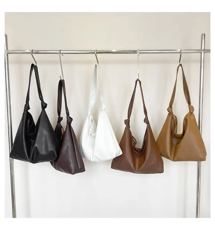 Women's Large Capacity Tan Shoulder Bag 2024 — feature 24