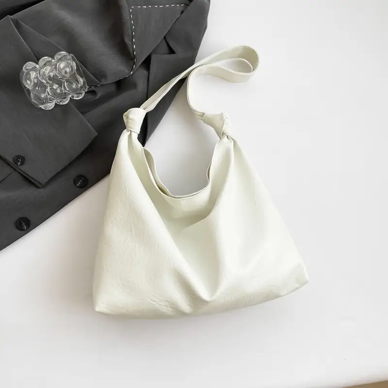 Women's Large Capacity Tan Shoulder Bag 2024 - Image 2