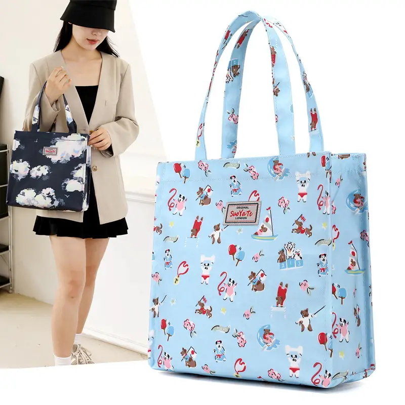2024 Printed Nylon Shoulder Bag for Women - Image 14