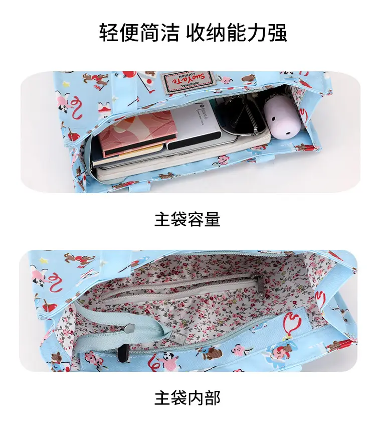 2024 Printed Nylon Shoulder Bag for Women — feature 14