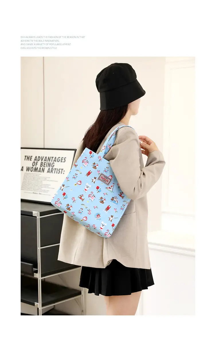 2024 Printed Nylon Shoulder Bag for Women — feature 21