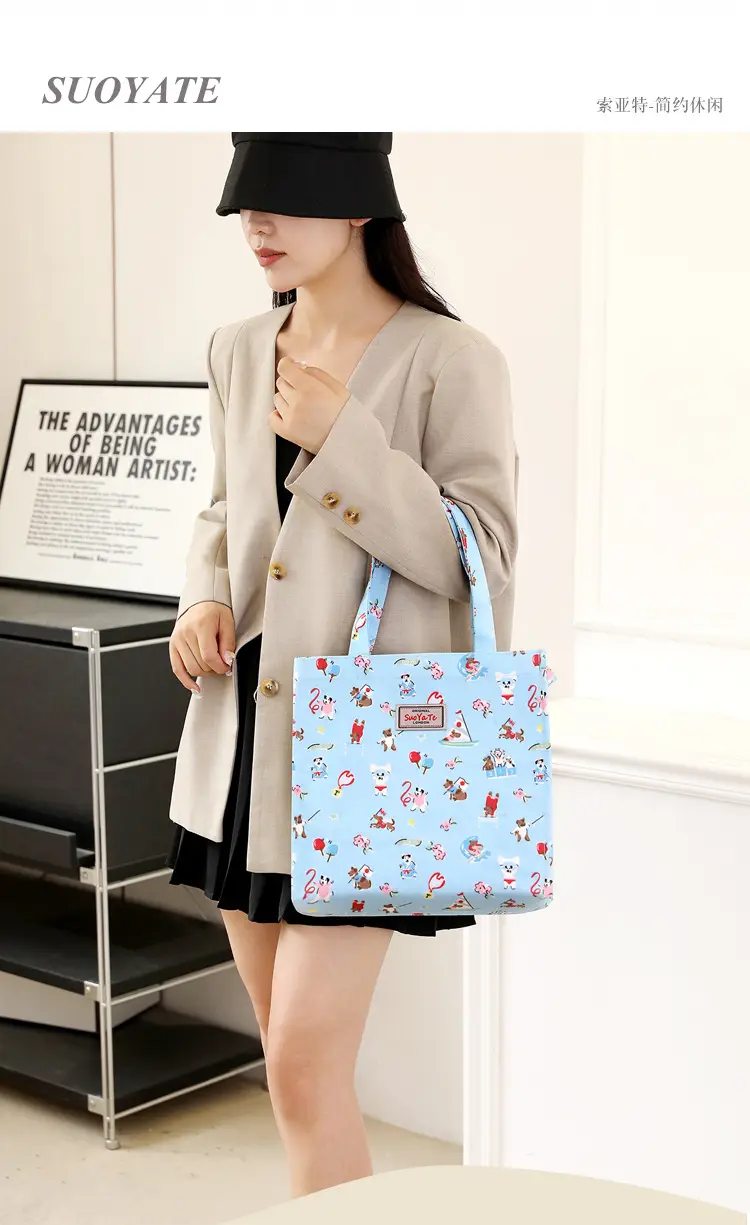 2024 Printed Nylon Shoulder Bag for Women — feature 5