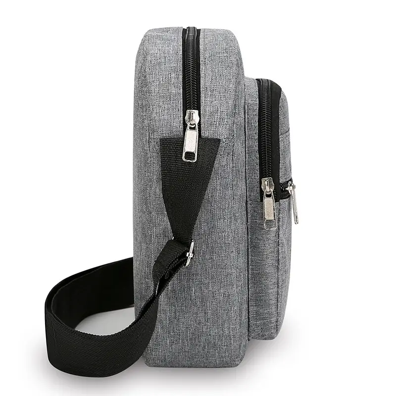 Men Blue Denim Crossbody Bag 2025 New Style - Image 5