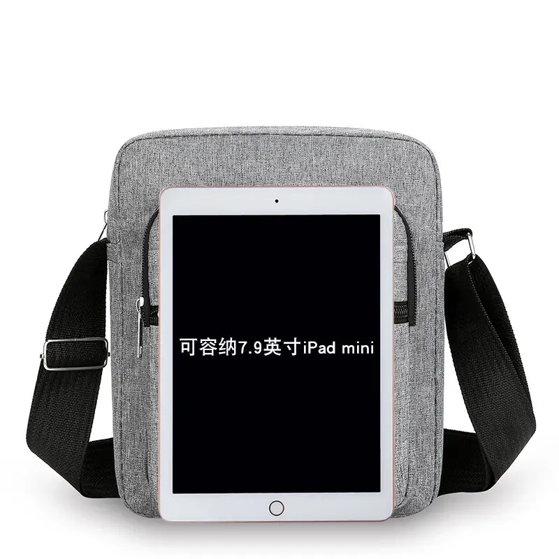 Men Blue Denim Crossbody Bag 2025 New Style - Image 7