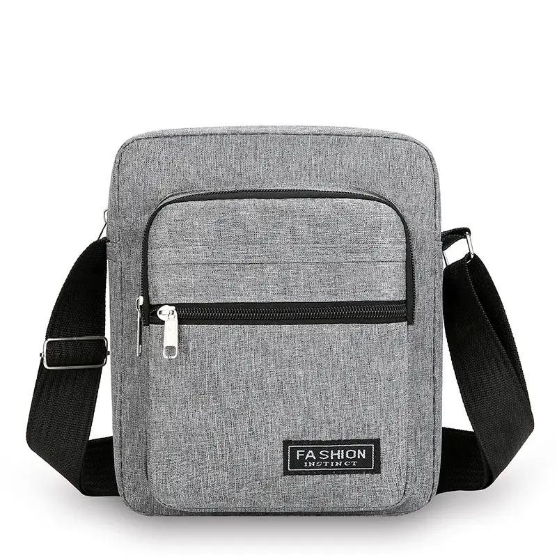 Men Blue Denim Crossbody Bag 2025 New Style - Image 8