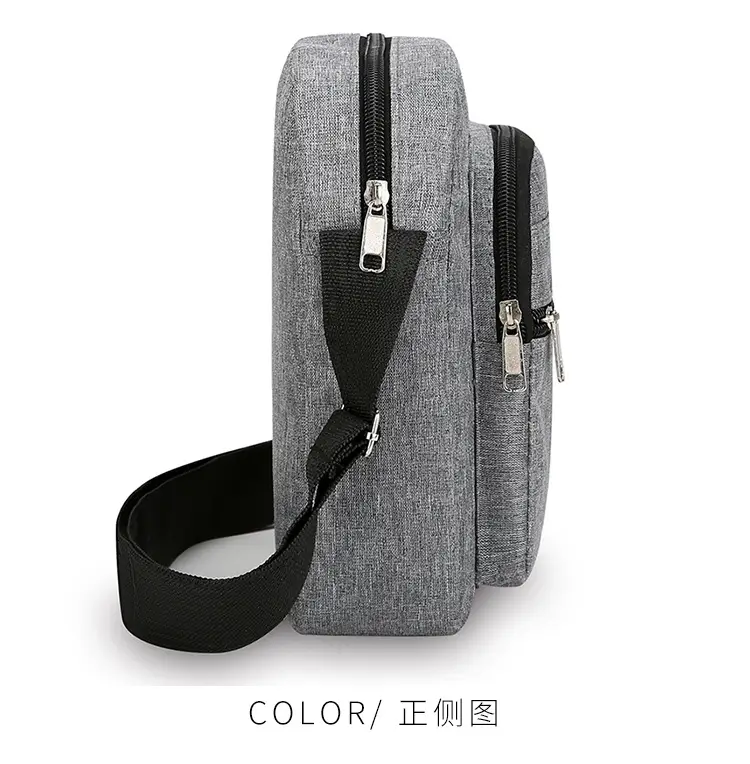 Men Blue Denim Crossbody Bag 2025 New Style — feature 15