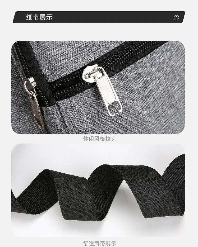 Men Blue Denim Crossbody Bag 2025 New Style — feature 18
