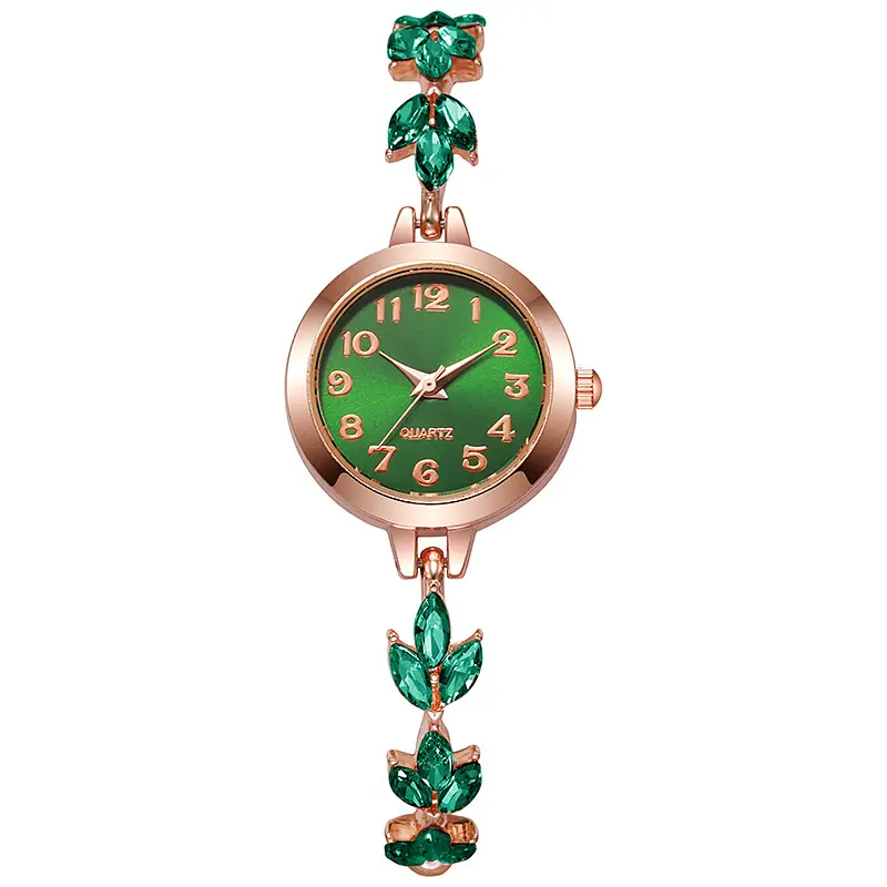 Fashion Elegant Watch Women's Trendy Simple Elegant Ins Style Clover Bracelet Women's Watch Diamond Watch Pull-out Bracelet — feature 11
