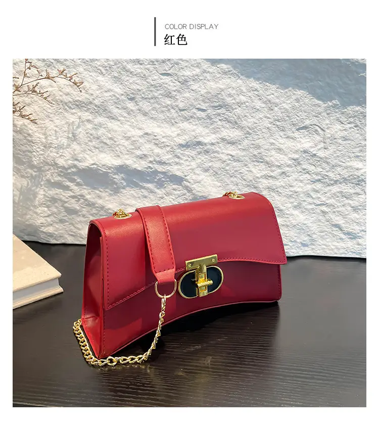 Red Chain Shoulder Bag for Women 2024 — feature 30