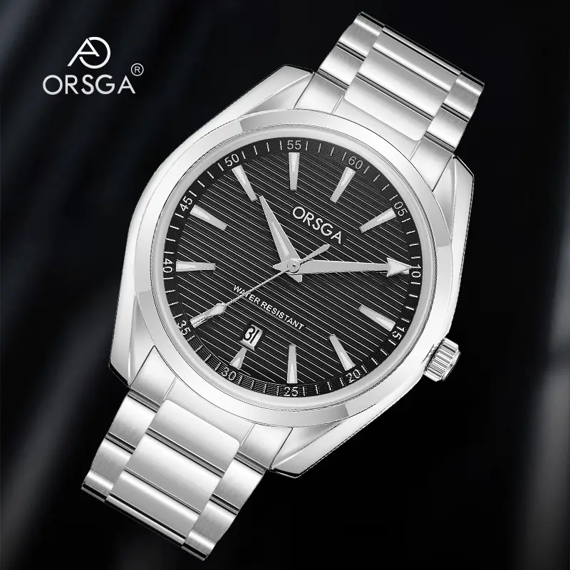 Orsga Men's Stainless Steel Calendar Watch - Image 30