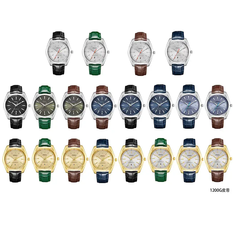 Orsga Men's Stainless Steel Calendar Watch — feature 13