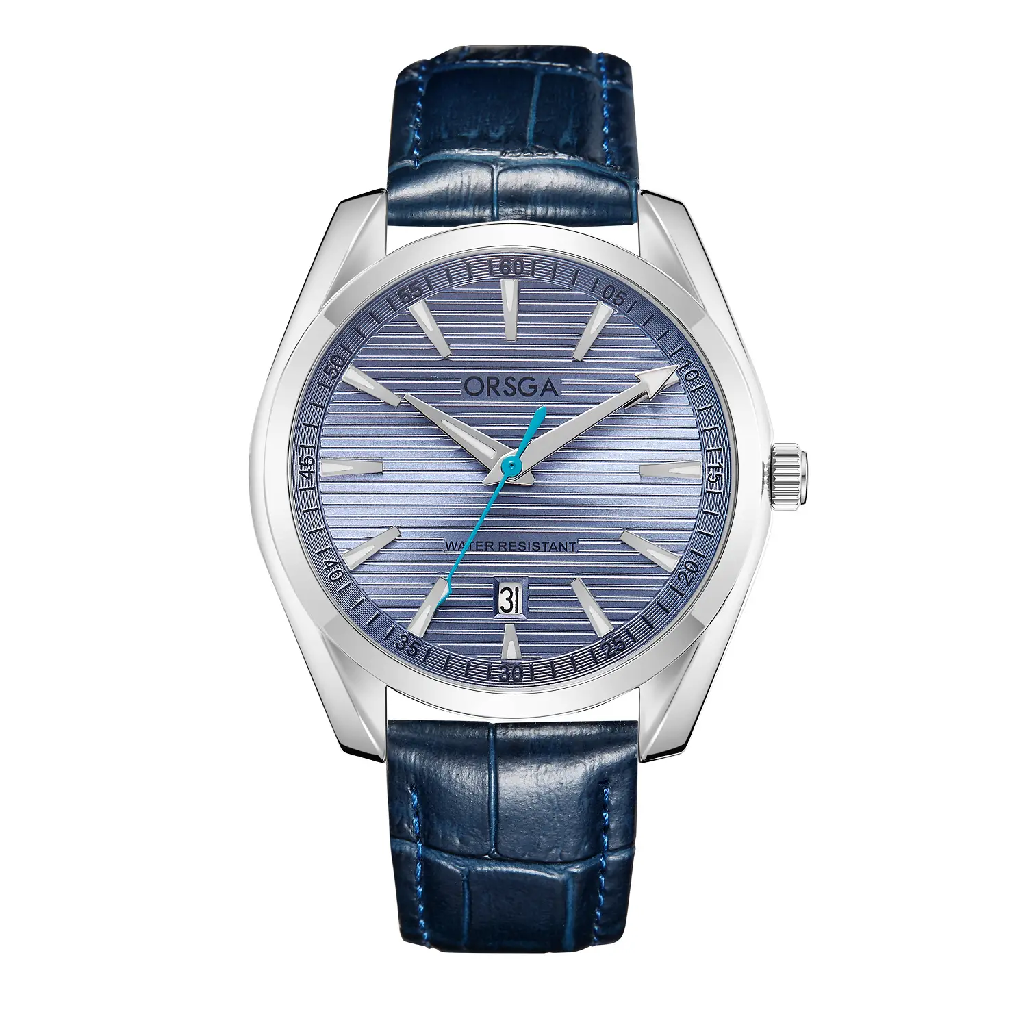 Orsga Men's Stainless Steel Calendar Watch - Image 18