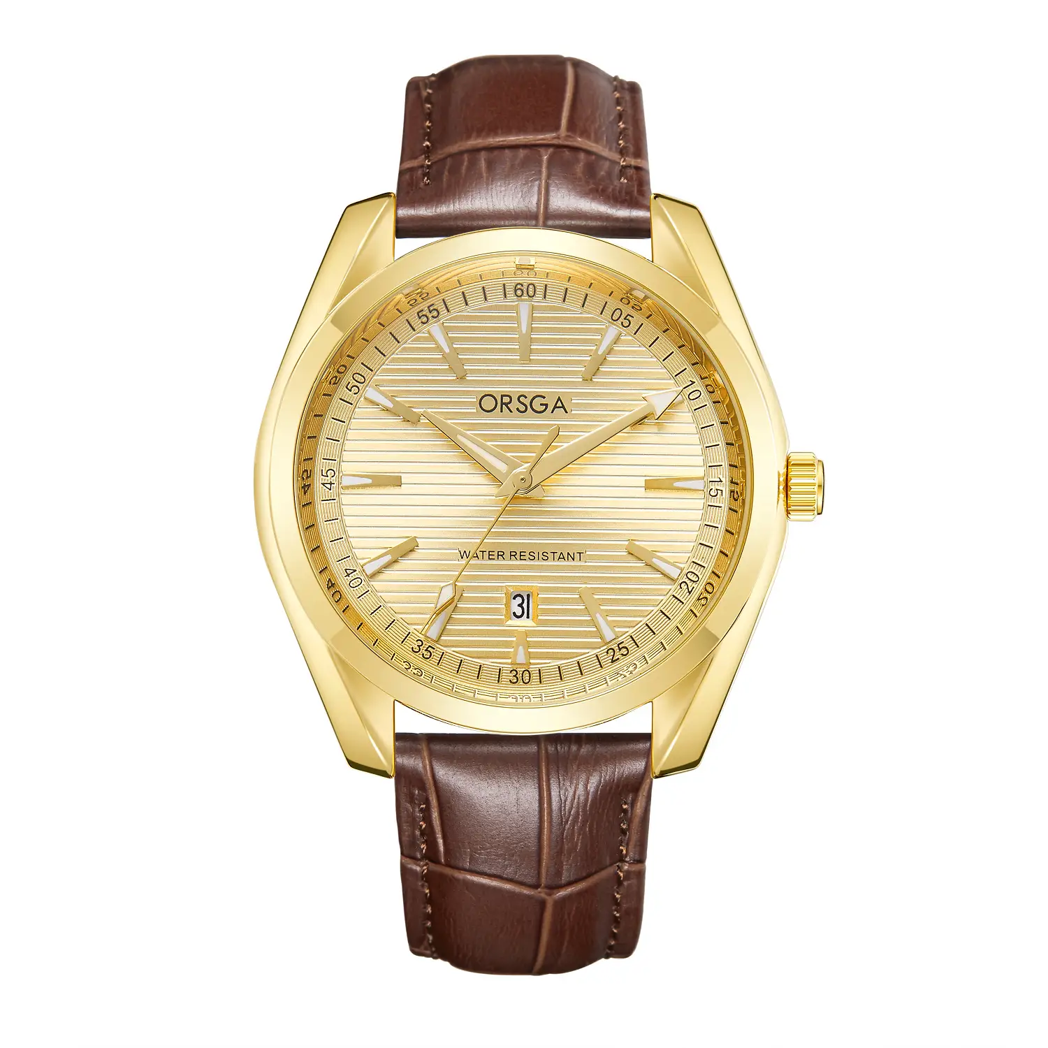 Orsga Men's Stainless Steel Calendar Watch - Image 22