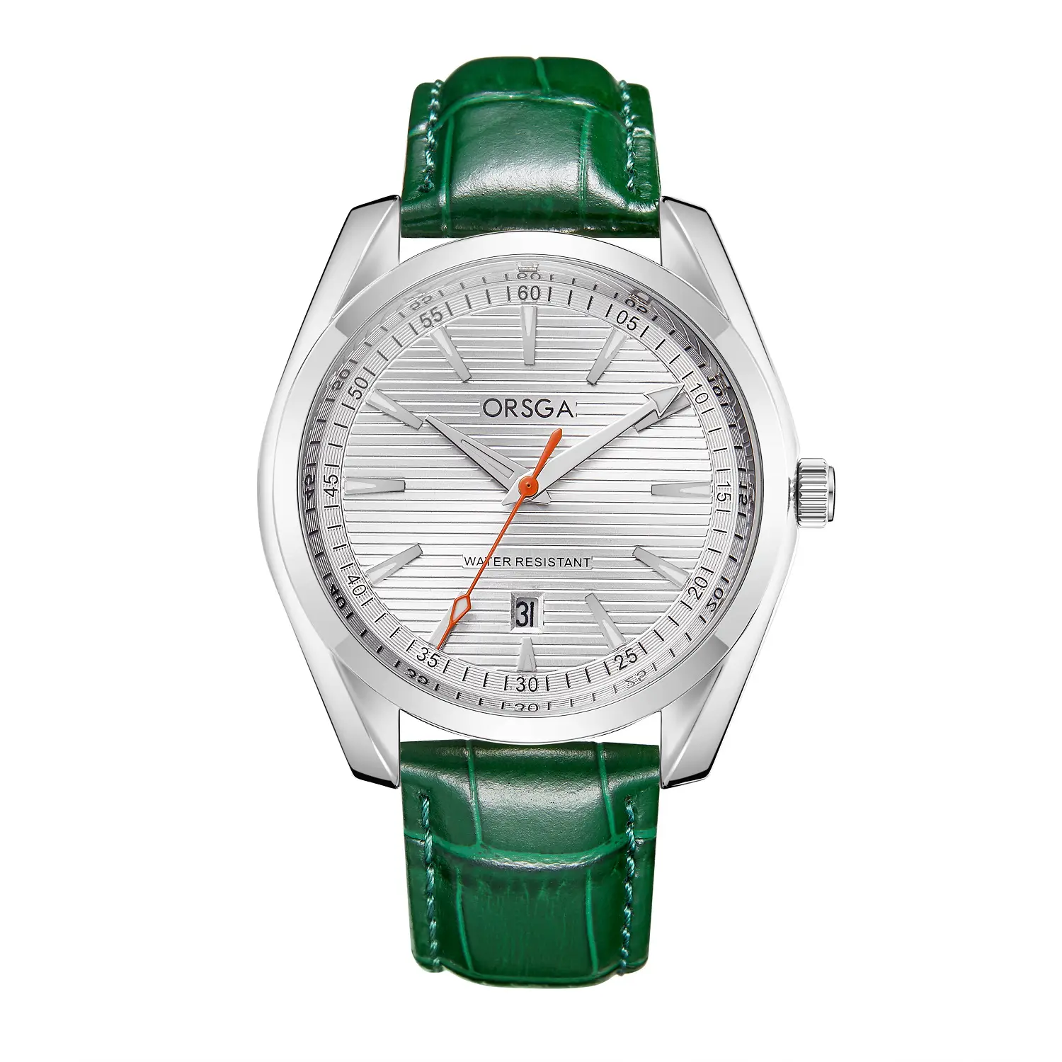 Orsga Men's Stainless Steel Calendar Watch - Image 9