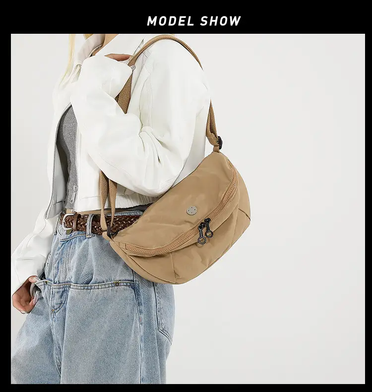 Women's Casual Crossbody Bag Tan 2025 — feature 7