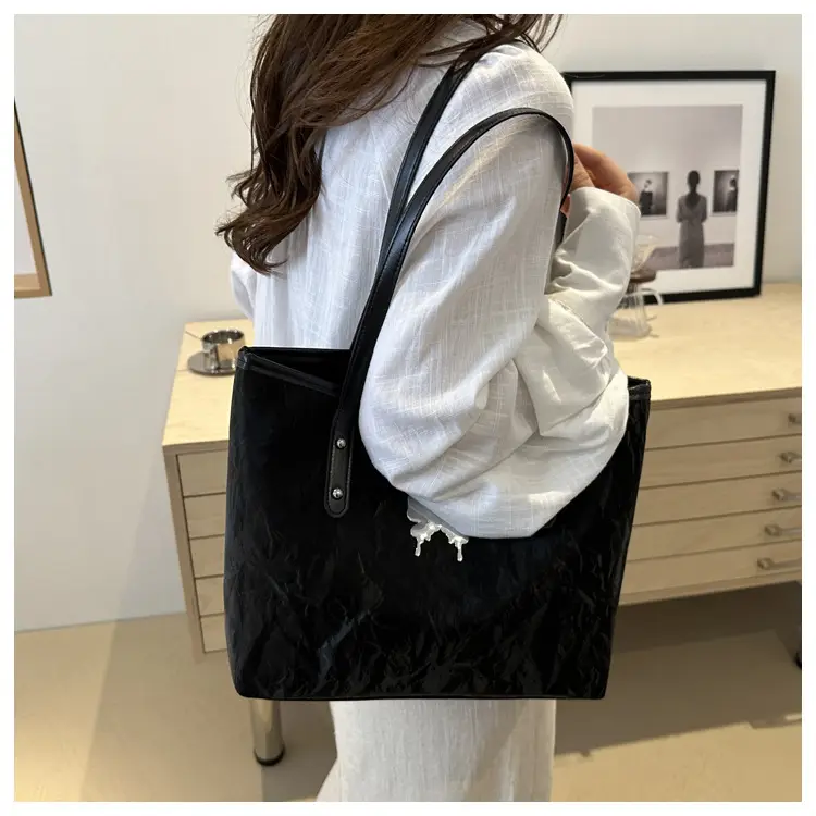 Pink Butterfly Handheld Tote Bag for Women — feature 25