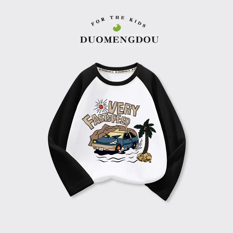 Men Cotton Long Sleeve T-Shirt Spring Autumn Wear