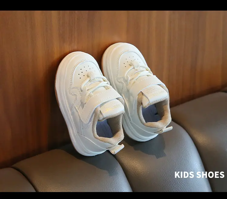 Kids Board Shoes White Black New Korean Style 2024 — feature 6