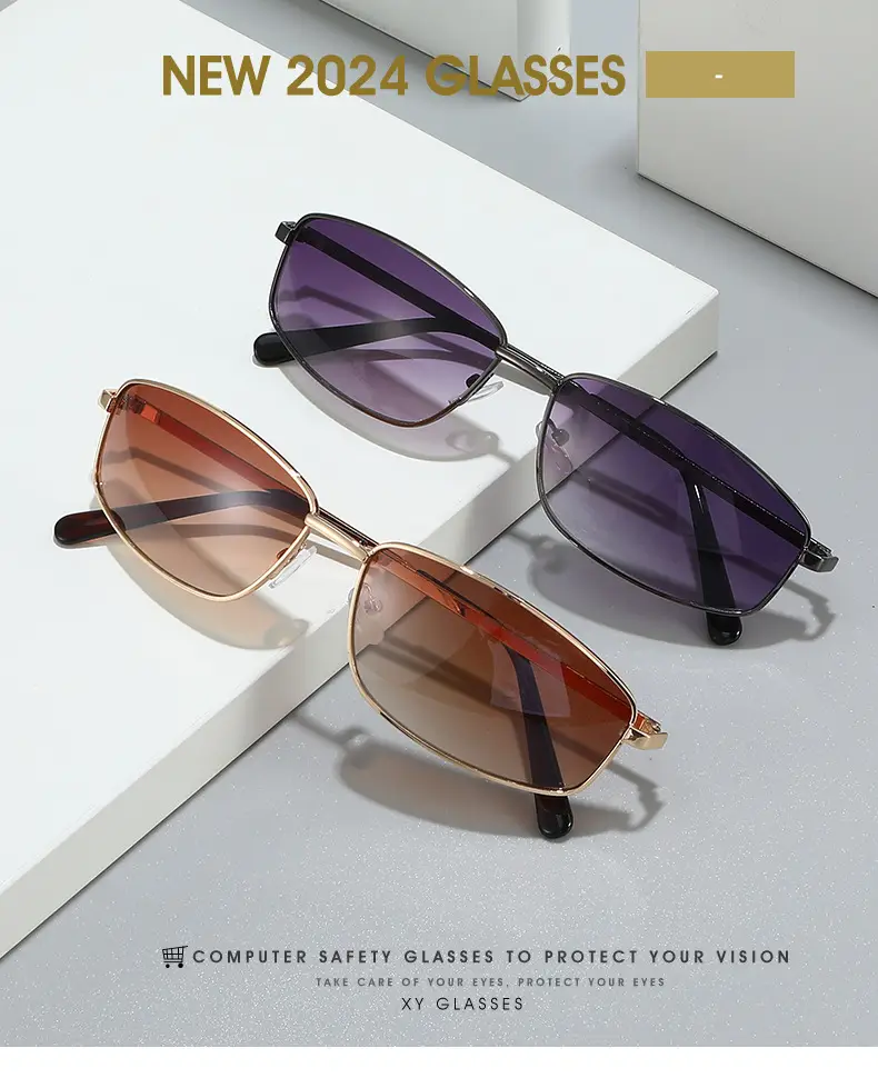 Metal Retro Sunglasses Anti-UV Women β feature 1