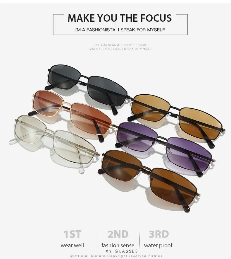 Metal Retro Sunglasses Anti-UV Women β feature 3