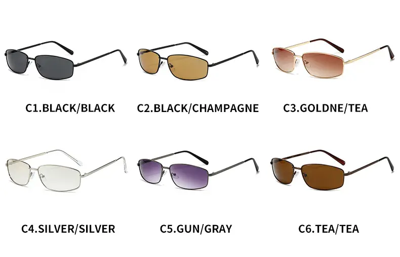 Metal Retro Sunglasses Anti-UV Women β feature 6