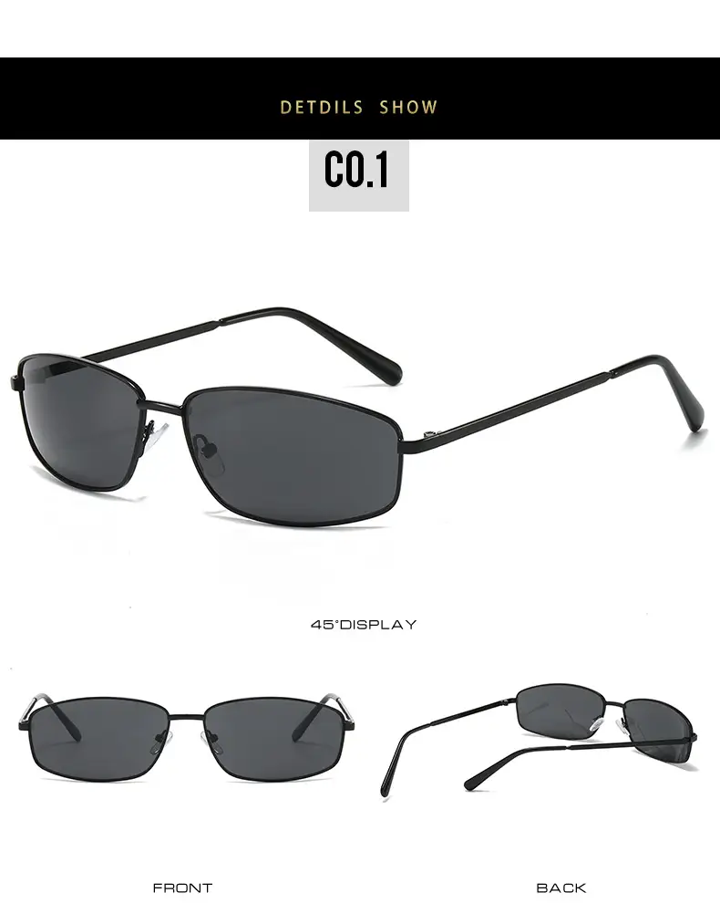 Metal Retro Sunglasses Anti-UV Women β feature 7