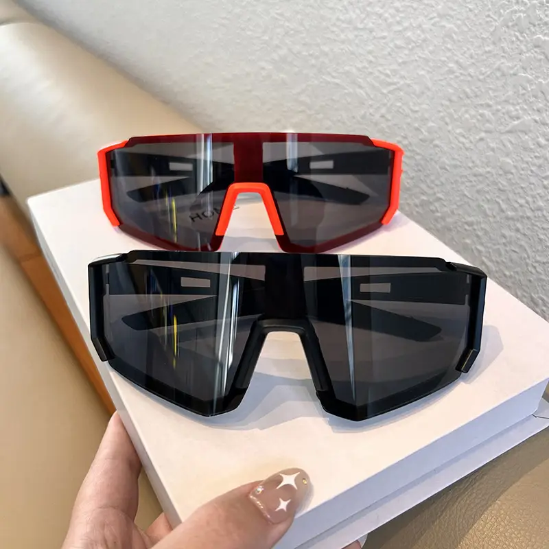 Men Cycling Windproof Sunglasses with Rainbow Lenses — feature 11