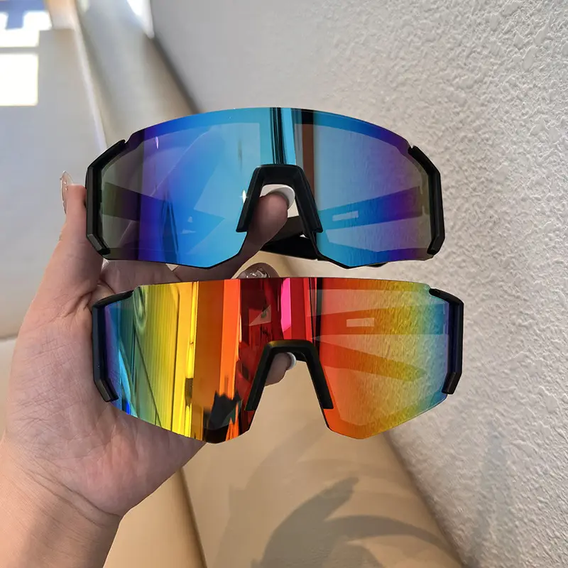Men Cycling Windproof Sunglasses with Rainbow Lenses — feature 12