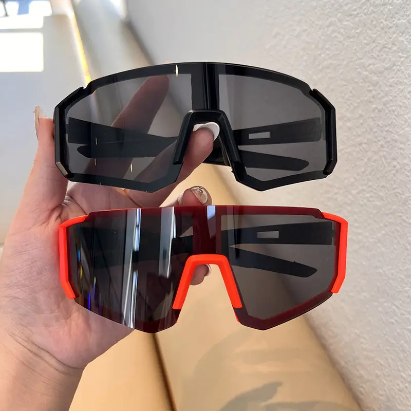 Men Cycling Windproof Sunglasses with Rainbow Lenses — feature 13