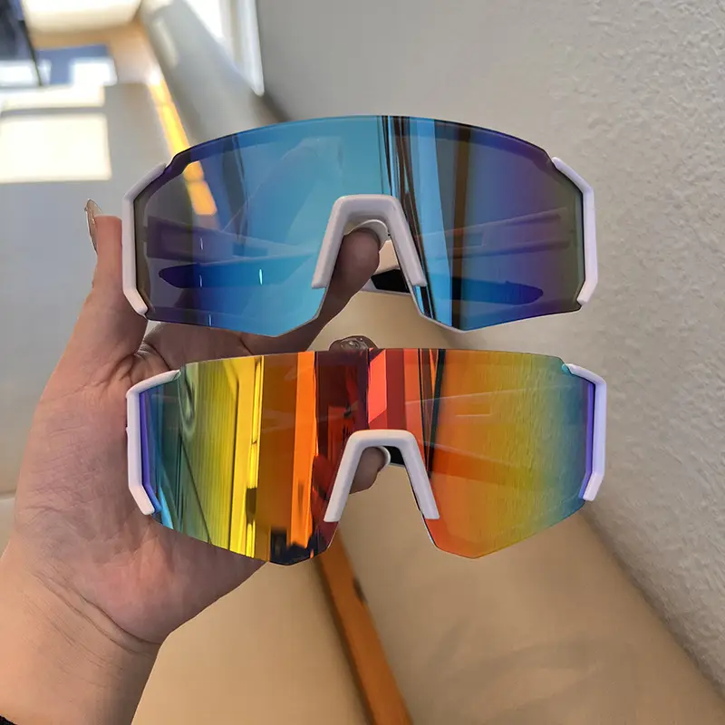 Men Cycling Windproof Sunglasses with Rainbow Lenses — feature 14