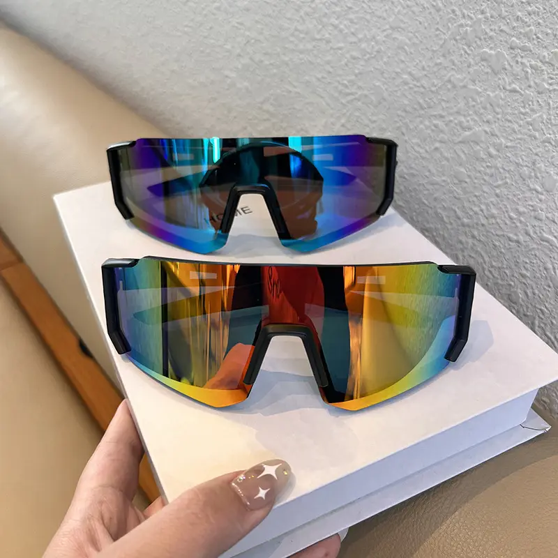 Men Cycling Windproof Sunglasses with Rainbow Lenses — feature 15