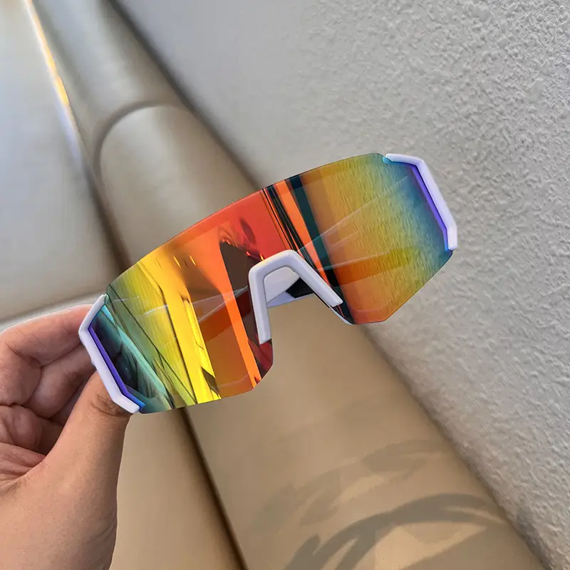 Men Cycling Windproof Sunglasses with Rainbow Lenses — feature 17
