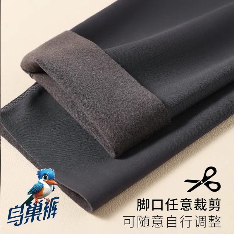high quality Bird's Nest Pants fleece-lined Pants Men's Barbie Leggings Wear-Free Underwear Cotton Pants Warm Shark Pants Thickened