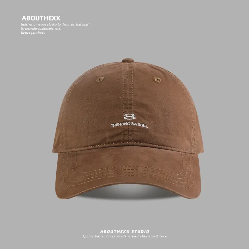 Men's Navy Blue Baseball Cap with Embroidered Logo - Image 3