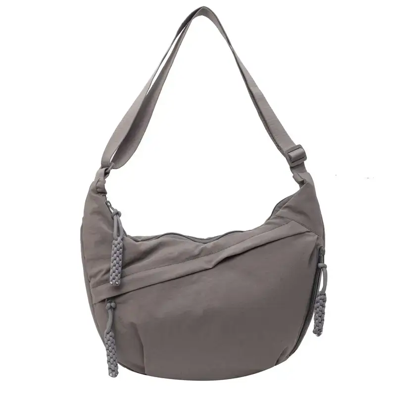 Women's Beige Shoulder Crossbody Bag Large Capacity - Image 4