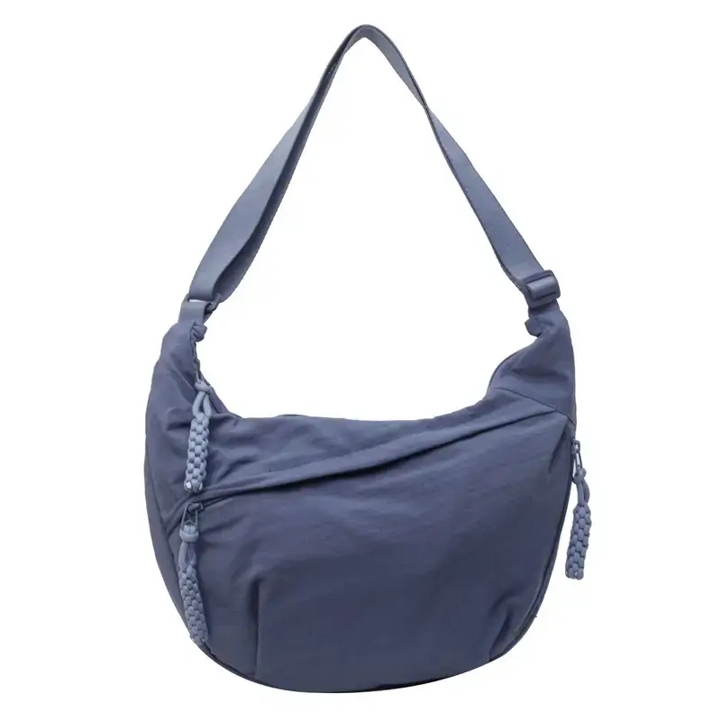 Women's Beige Shoulder Crossbody Bag Large Capacity - Image 7