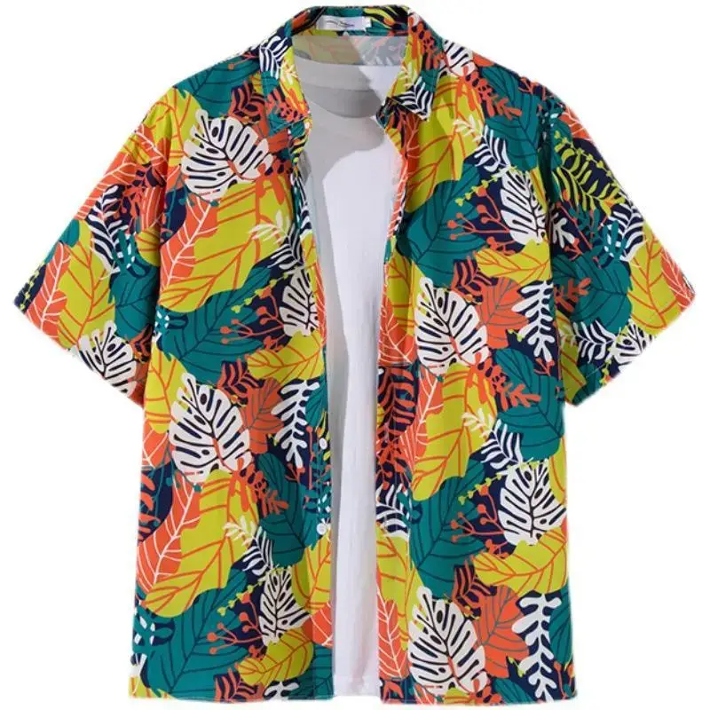 Havana Floral Short Sleeve Shirt for Men Women