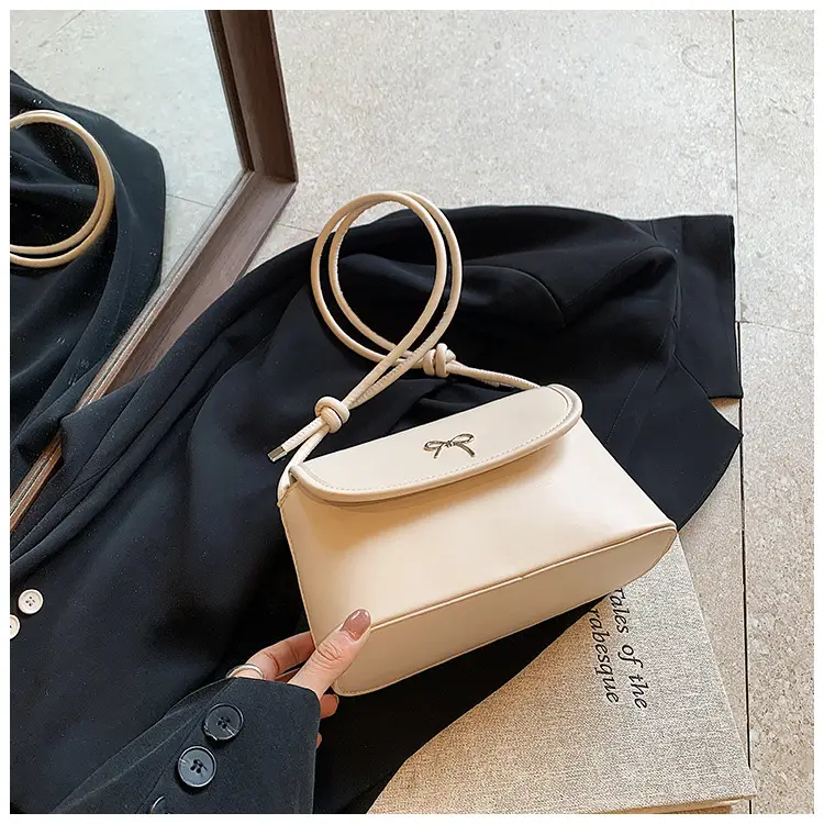 Women's Shoulder Crossbody Bag Brown Square Design 2024 — feature 43