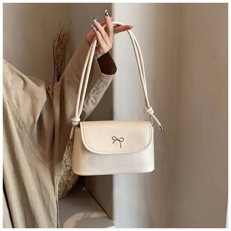 Women's Shoulder Crossbody Bag Brown Square Design 2024 — feature 9