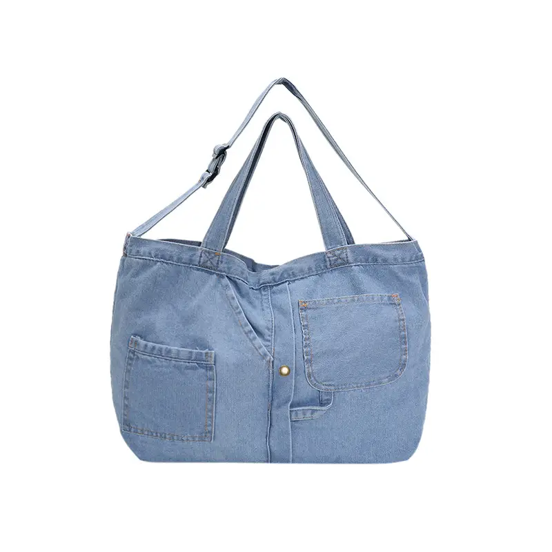 Women's Large Capacity Denim Tote Bag 2024 - Image 6