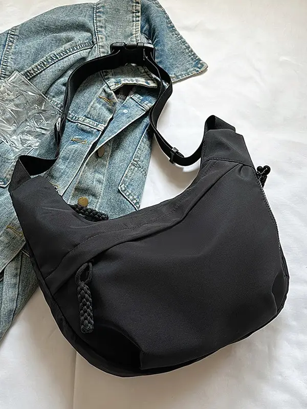 Purple Minimalist Shoulder Crossbody Bag for Women