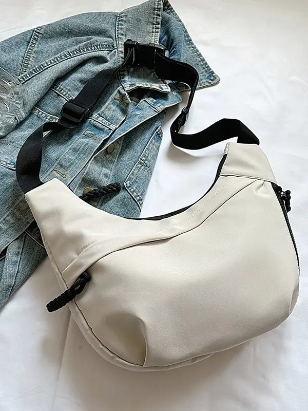 Purple Minimalist Shoulder Crossbody Bag for Women