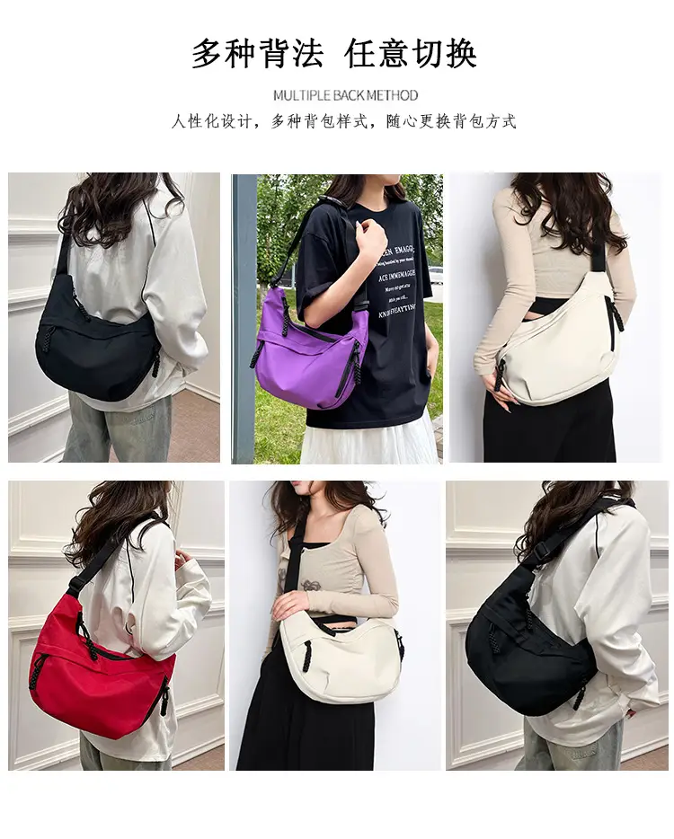Purple Minimalist Shoulder Crossbody Bag for Women — feature 11
