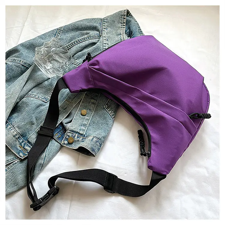 Purple Minimalist Shoulder Crossbody Bag for Women — feature 17