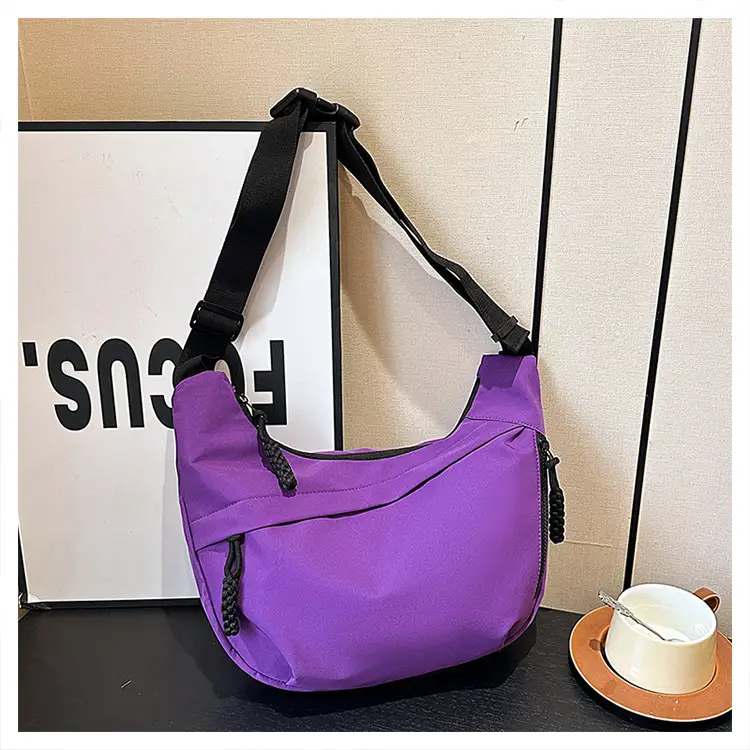 Purple Minimalist Shoulder Crossbody Bag for Women — feature 27