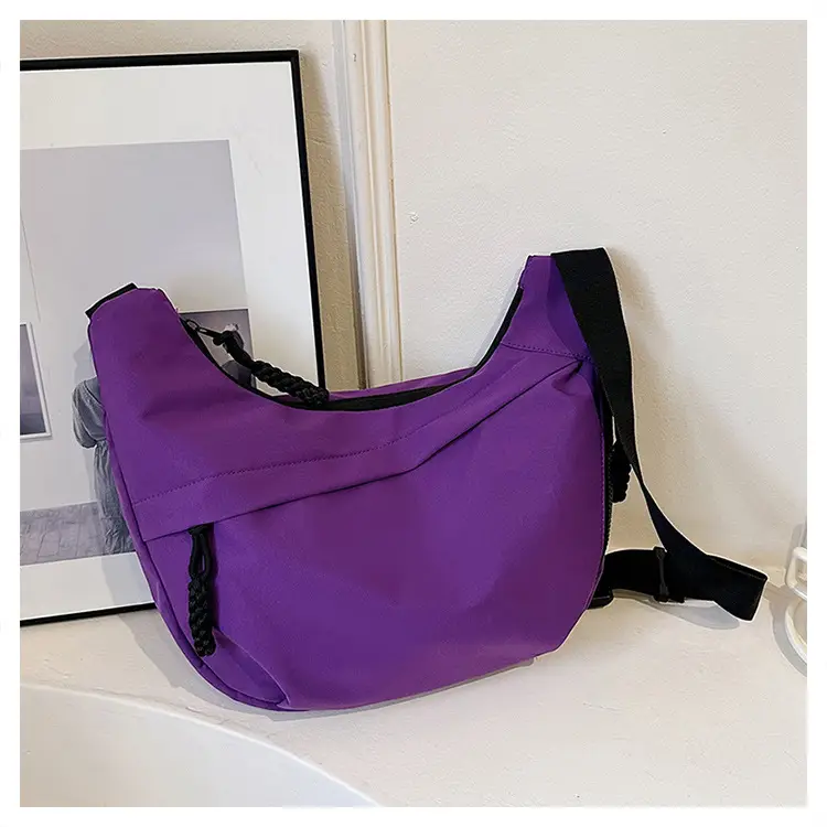 Purple Minimalist Shoulder Crossbody Bag for Women — feature 39